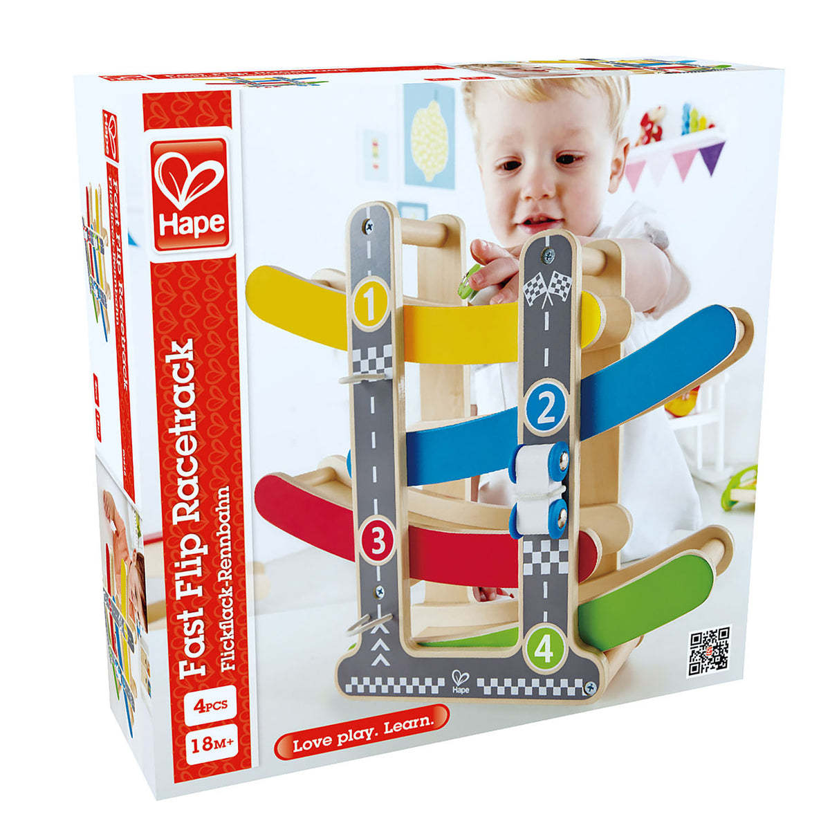 HAPE FAST FLIP RACETRACK - Toyworld Frankston