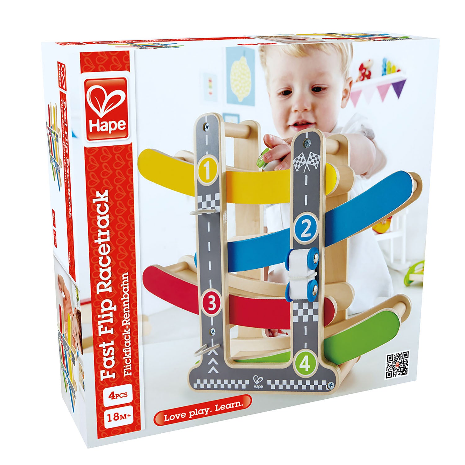 HAPE FAST FLIP RACETRACK - Toyworld Frankston