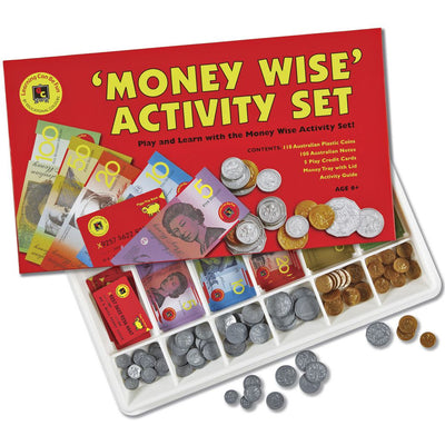 MONEY WISE ACTIVITY SET - AUSTRALIAN MONEY - Toyworld Frankston