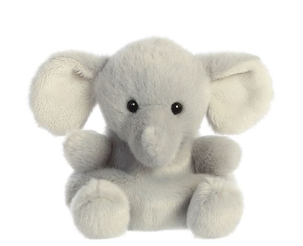 PALM PALS - STOMPS ELEPHANT 5" PLUSH - Toyworld Frankston