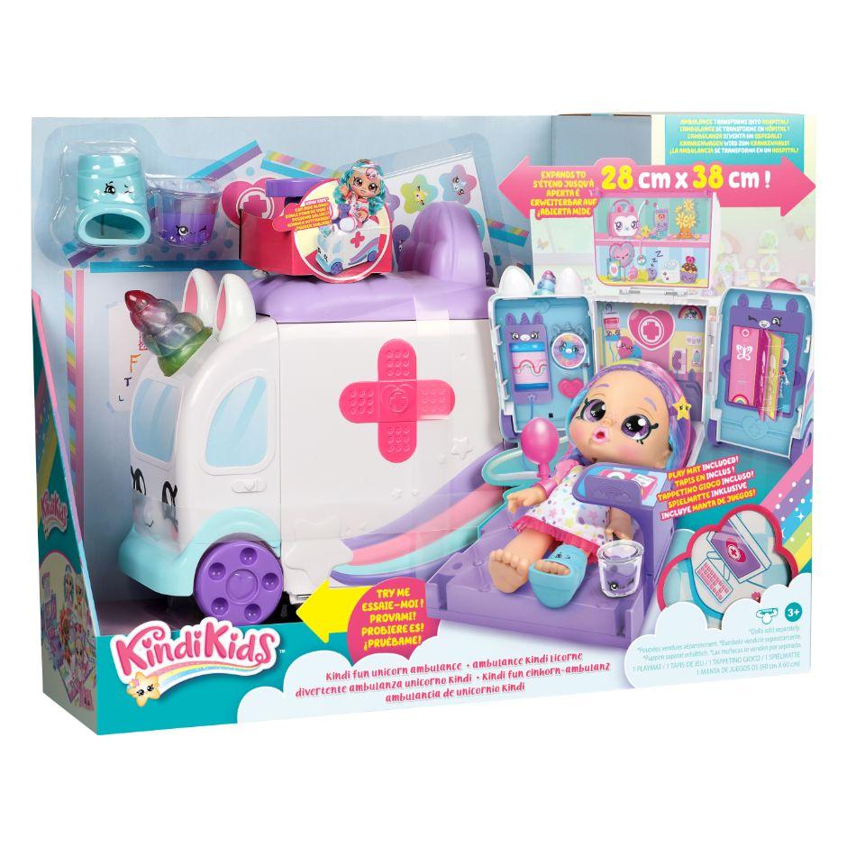 KINDI KIDS S3 KINDI FUN AMBULANCE PLAYSET - Toyworld Frankston