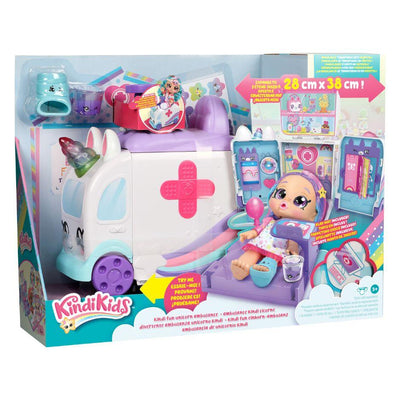 KINDI KIDS S3 KINDI FUN AMBULANCE PLAYSET - Toyworld Frankston