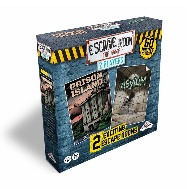 ESCAPE ROOM THE GAME 2 PLAYERS PRISON ISLAND AND ASYLUM - Toyworld Frankston