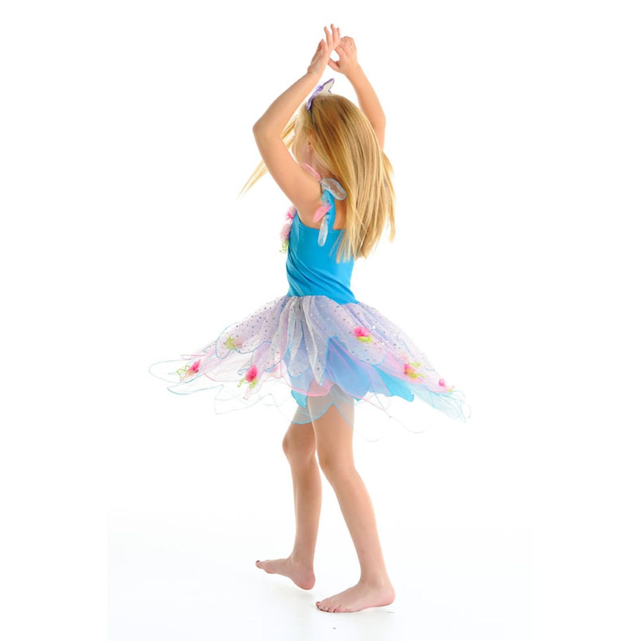 CRYSTAL FAIRY DRESS - TURQUOISE SMALL - Toyworld Frankston