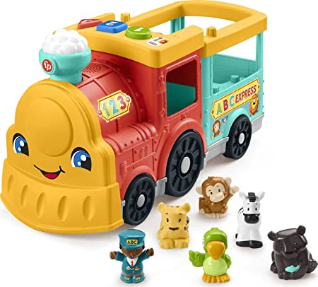 FISHER PRICE LITTLE PEOPLE BIG ABC ANIMAL TRAIN - Toyworld Frankston