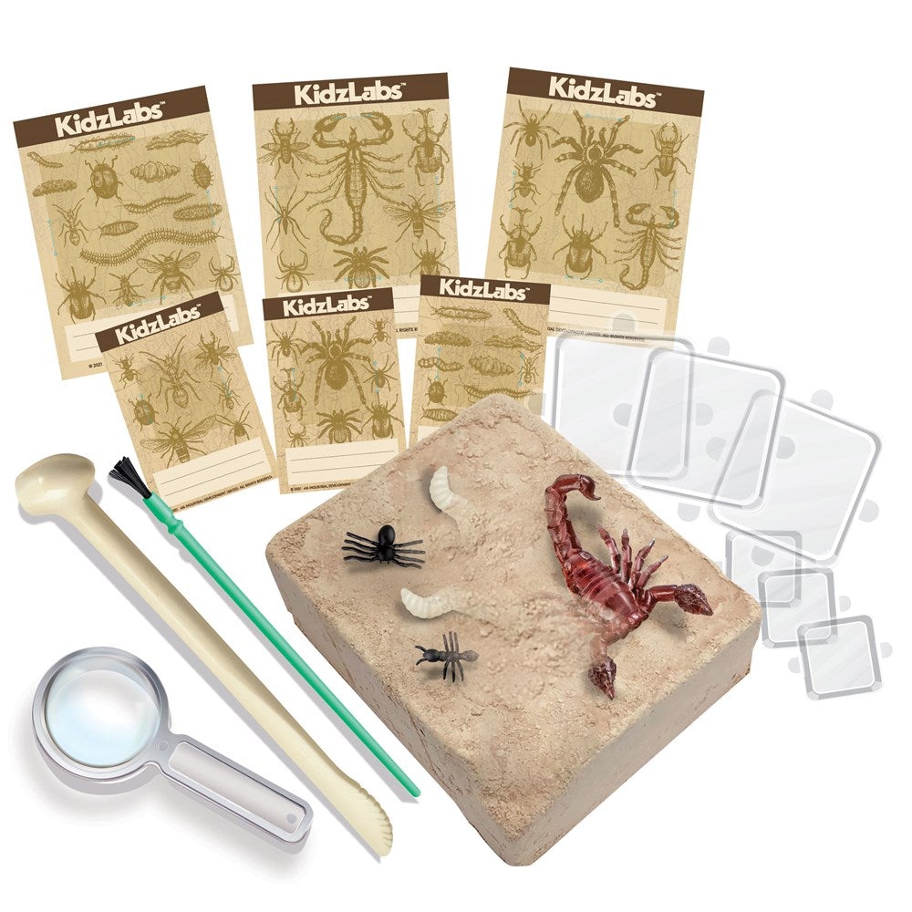 4M KIDZLABS - CREEPY CRAWLY DIGGING KIT - Toyworld Frankston