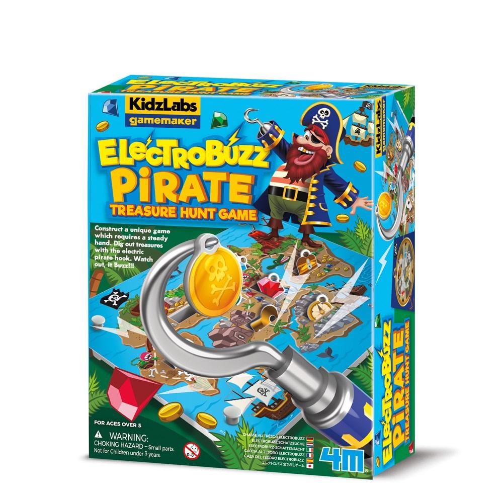 KIDZLAB GAMEMAKER - ELECTROBUZZ PIRATE TREASURE HUNT - Toyworld Frankston