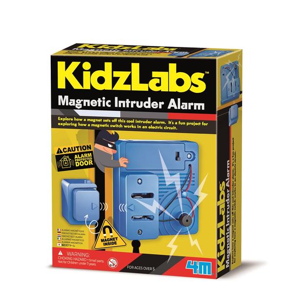 KIDZLAB -  MAGNETIC INTRUDER ALARM - Toyworld Frankston