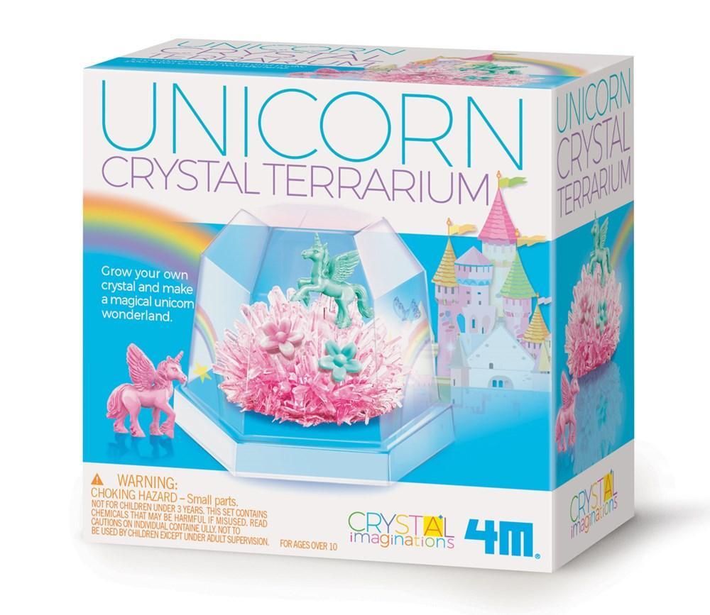 4M UNICORN CRYSTAL TERRARIUM - Toyworld Frankston
