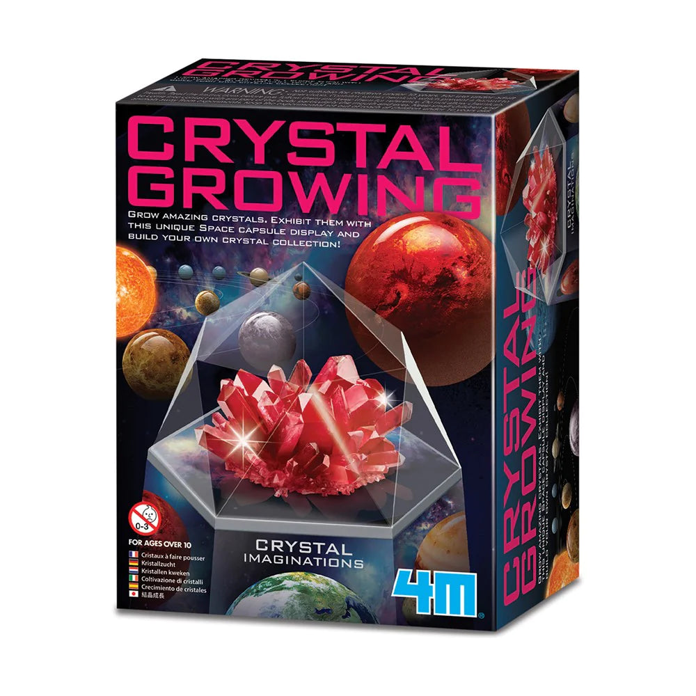 4M CRYSTAL GROWING KIT SPACE GEM RED - Toyworld Frankston
