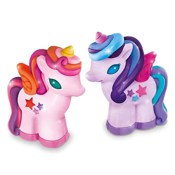 3D MOULD AND PAINT GLITTER UNICORNS - Toyworld Frankston