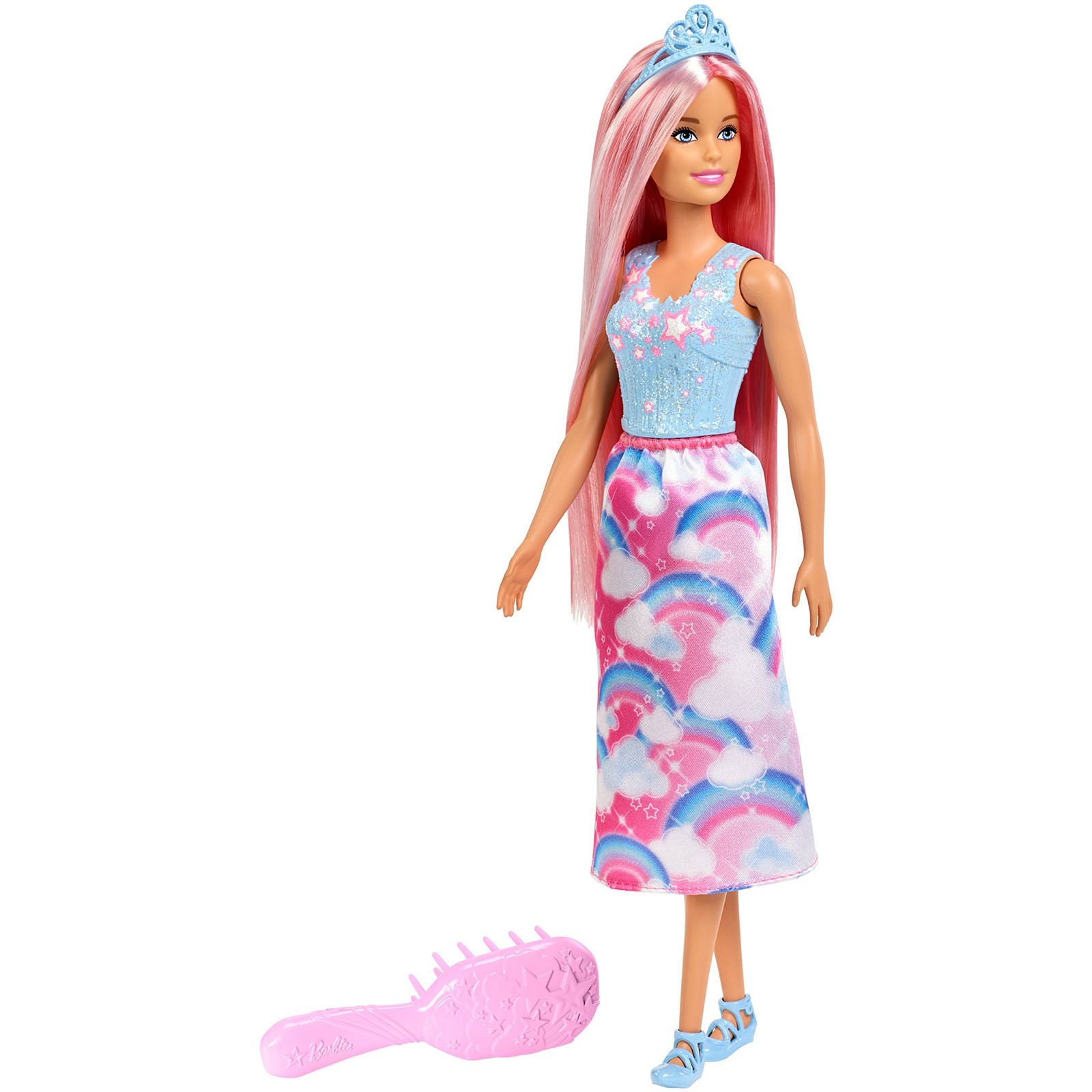 BARBIE HAIR PLAY DOLL - PINK HAIR - Toyworld Frankston