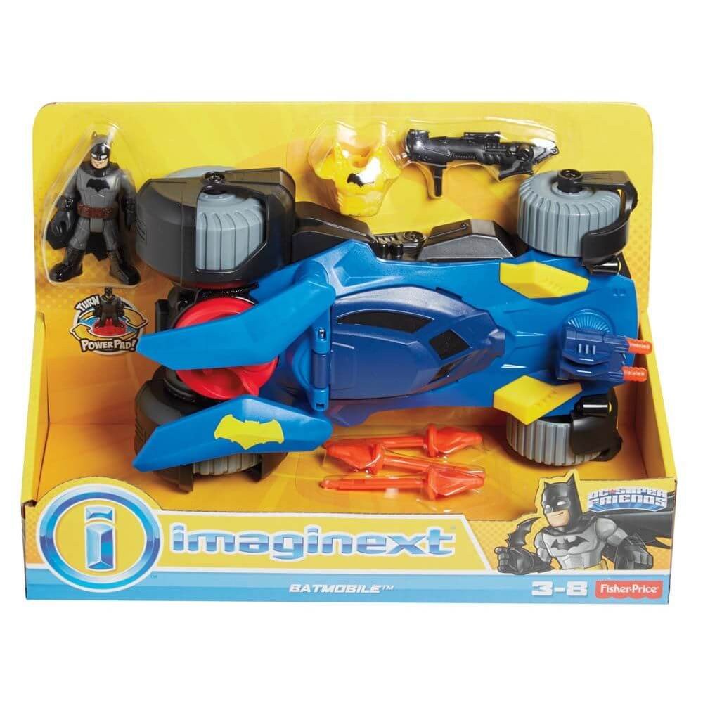 FISHER PRICE IMAGINEXT DELUXE BATMOBILE - Toyworld Frankston