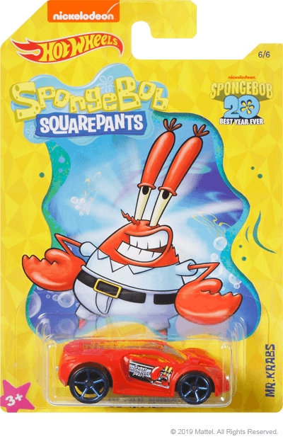 HOT WHEELS THEMED ENTERTAINMENT - MR.KRABS - Toyworld Frankston