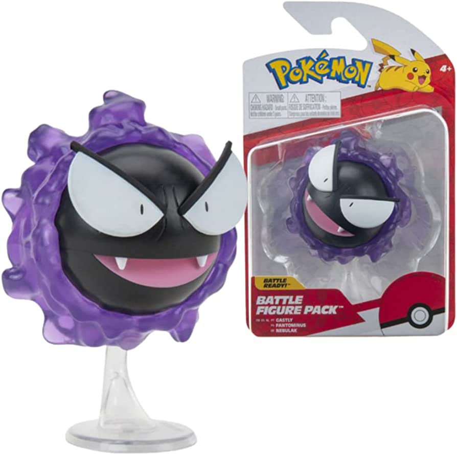 POKEMON BATTLE FIGURE - GHASTLY - Toyworld Frankston