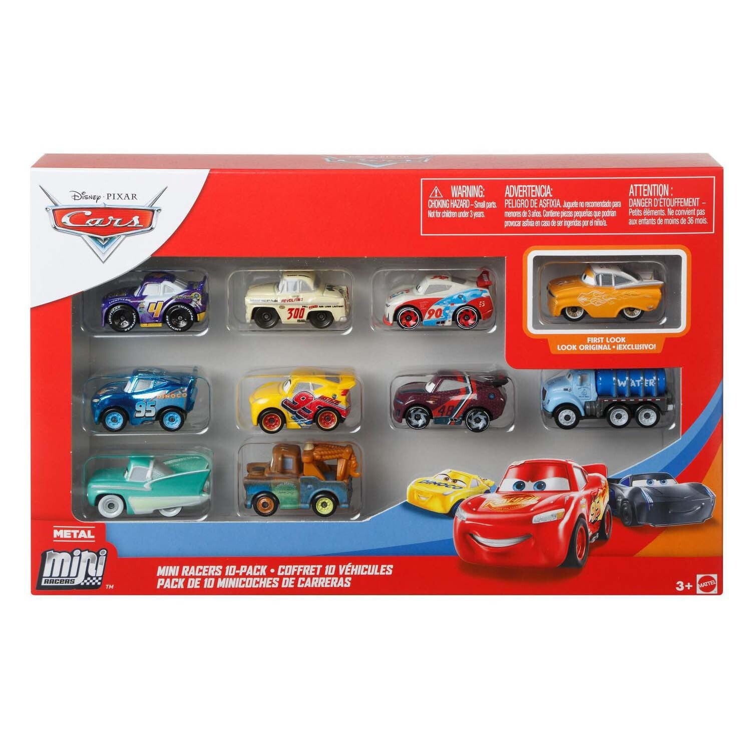 DISNEY CARS MINI RACERS 10-PACK - Toyworld Frankston