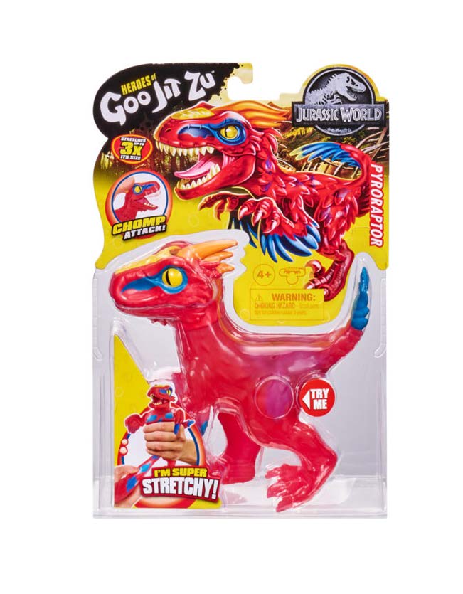 HEROS OF GOO JIT ZU JURASSIC WORLD PYRORAPTOR - Toyworld Frankston