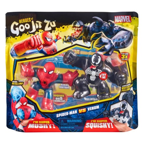 Heroes of Goo Jit Zu Marvel Versus Pack - Spider-Man vs. Venom - Toyworld Frankston