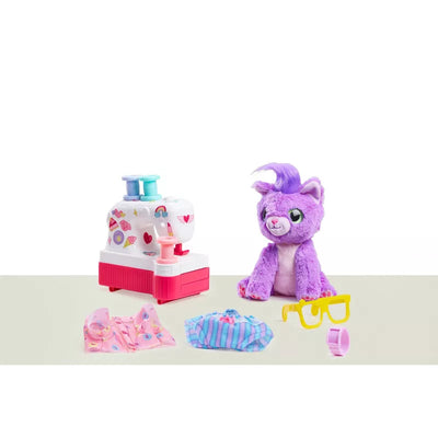 LITTLE LIVE PETS: SCRUFF-A-LUVS SEW SURPRISE FASHION PLUSH PURPLE - Toyworld Frankston