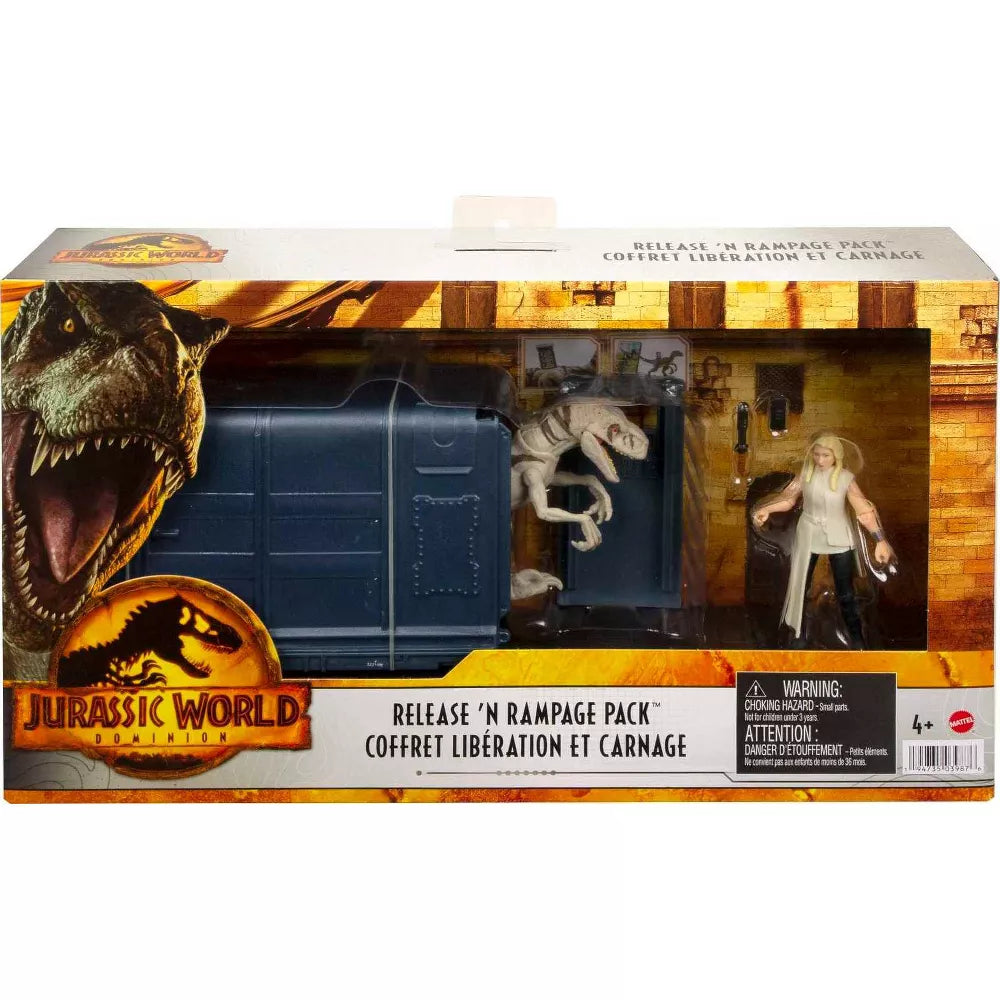 JURASSIC WORLD DOMINION RELEASE N RAMPAGE PACK - Toyworld Frankston