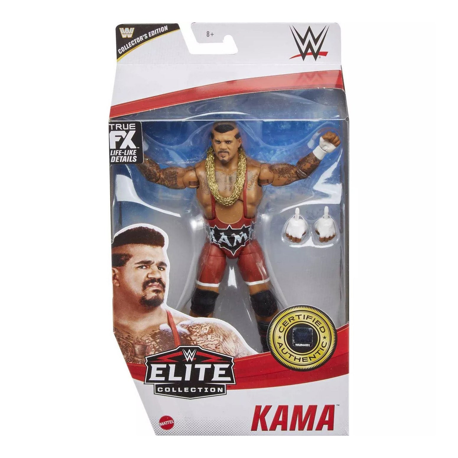 WWE ELITE FIGURE COLLECTION - KAMA - Toyworld Frankston