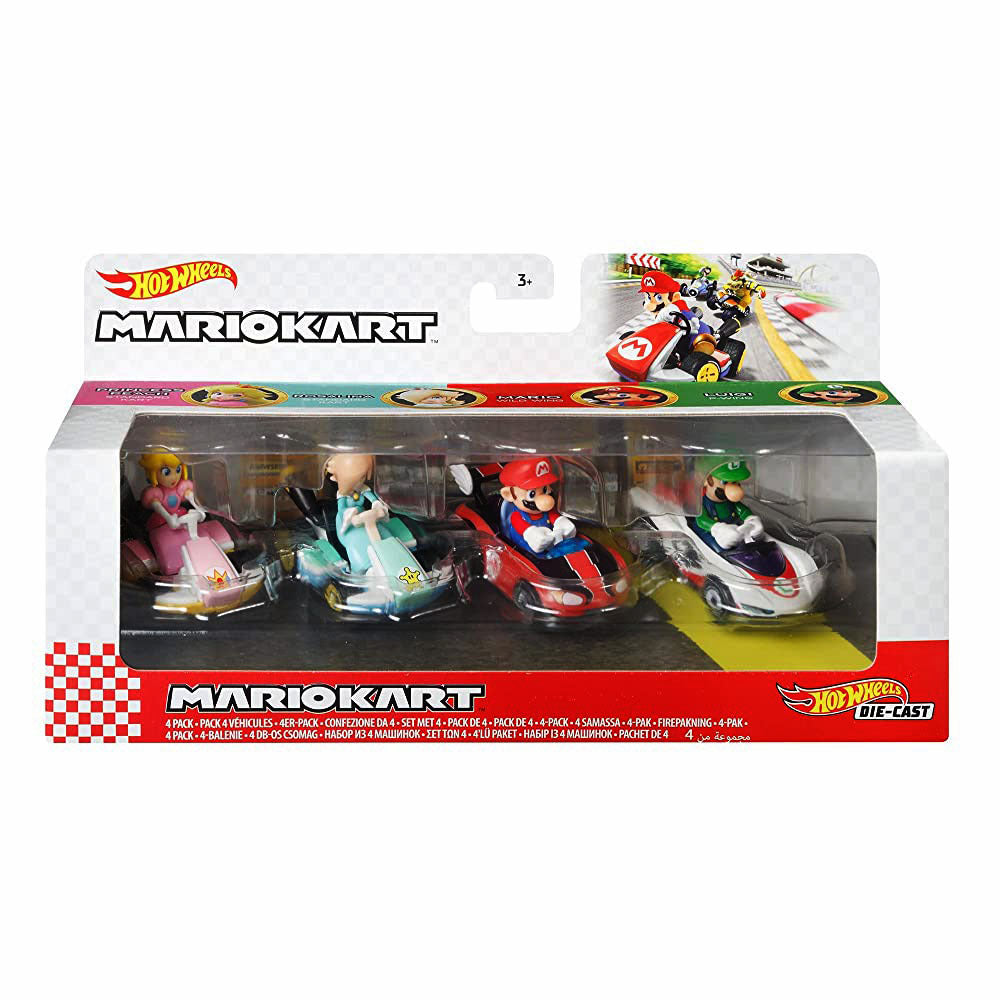 HOT WHEELS MARIO KART 4 PACK - Toyworld Frankston