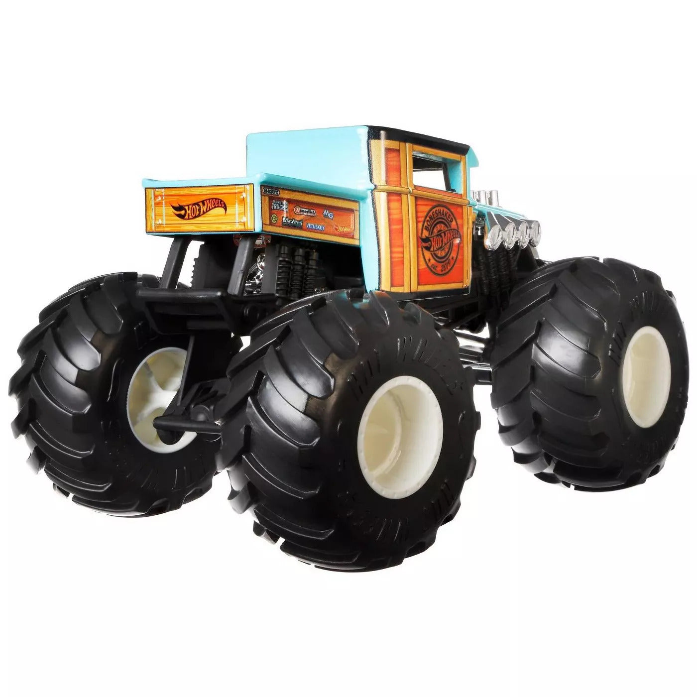 HOT WHEELS MONSTER TRUCKS 1:24 - BONE SHAKER - Toyworld Frankston
