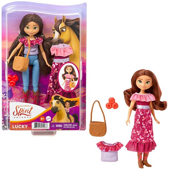 SPIRIT UNTAMED DOLL AND FASHION - LUCKY - Toyworld Frankston