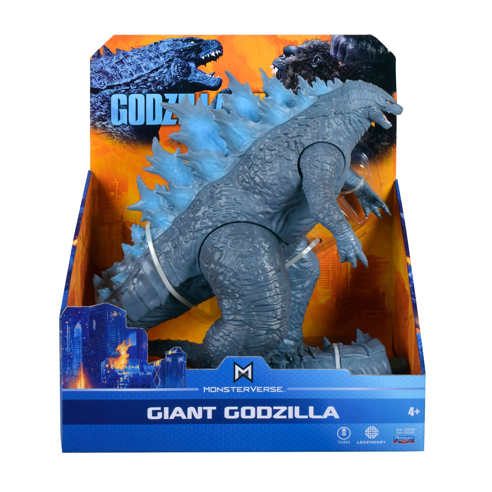MONSTERVERSE 11IN GIANT GODZILLA & KONG ASSORTMENT - Toyworld Frankston