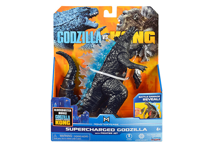 GODZILLA VS. KONG 6" - SUPERCHARGED GODZILLA - Toyworld Frankston