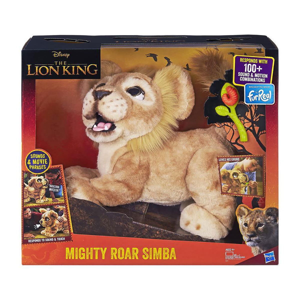 DISNEY FURREAL THE LION KING MIGHTY ROAR SIMBA - Toyworld Frankston