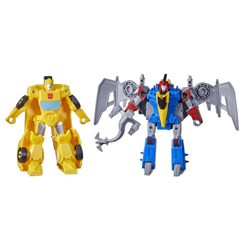 TRANSFORMERS CYBERVERSE DINO COMBINER BUMBLESWOOP