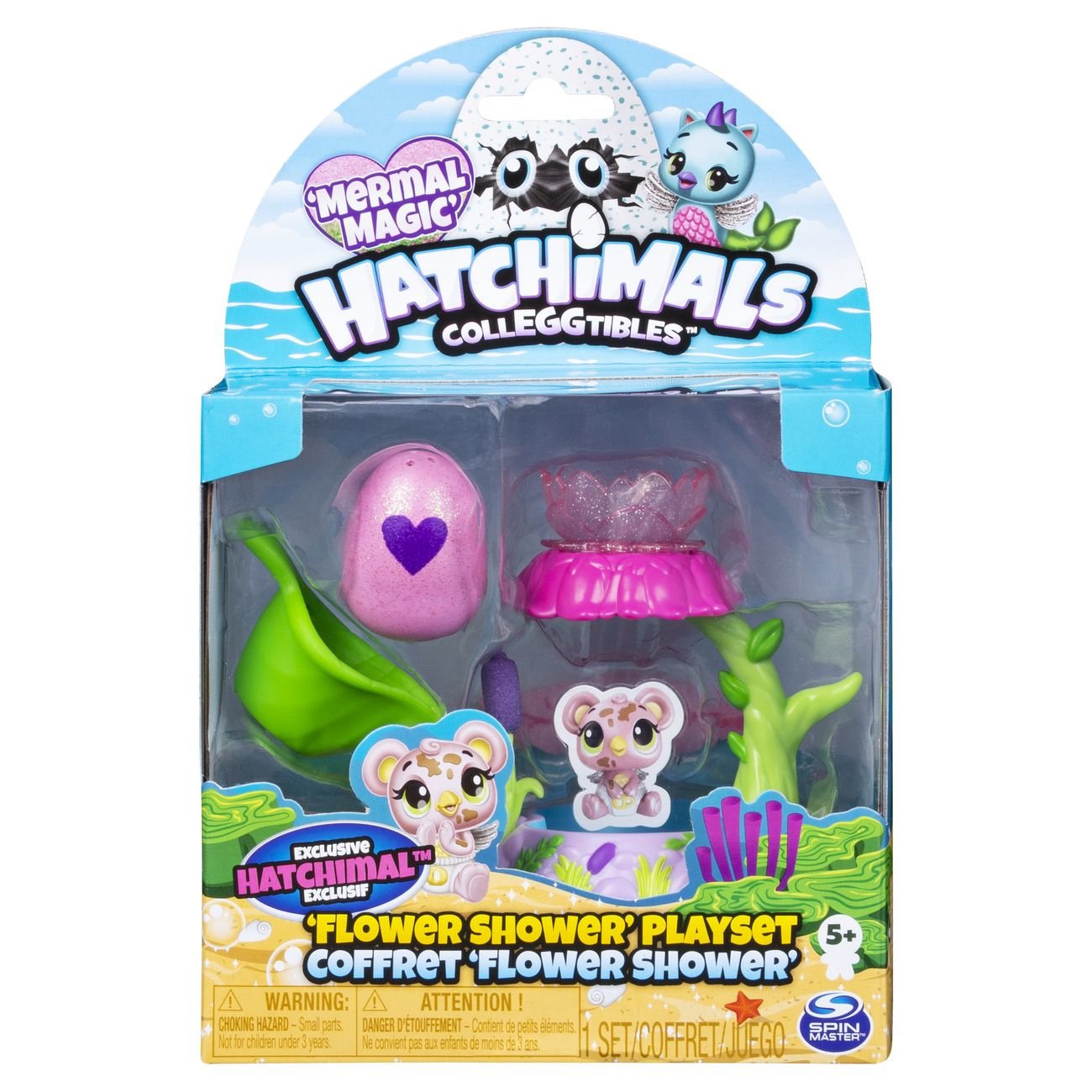 HATCHIMALS COLLEGGTIBLES FLOWER SHOWER PLAYSET - Toyworld Frankston