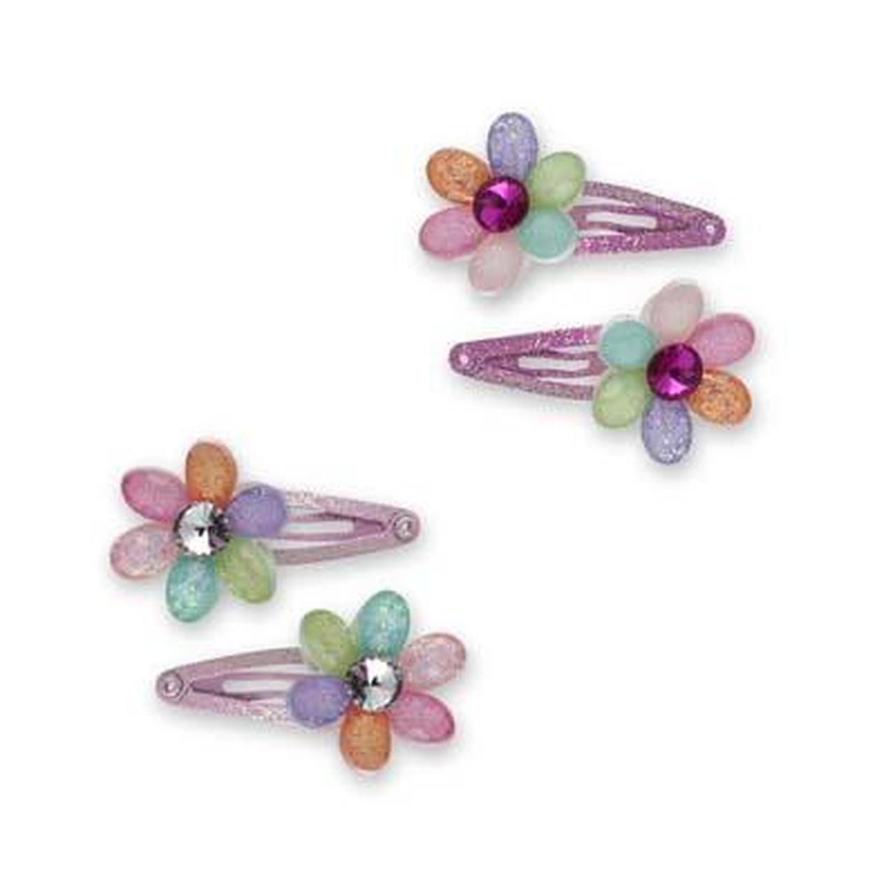 PASTEL GEM FLOWER CLIPS - Toyworld Frankston