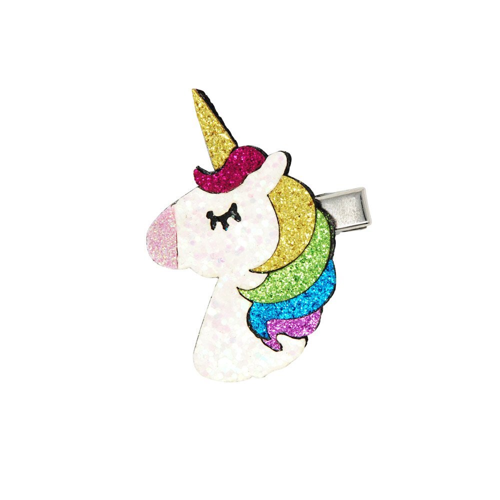 PRETTY GLITTER UNICORN HAIRCLIPS - Toyworld Frankston
