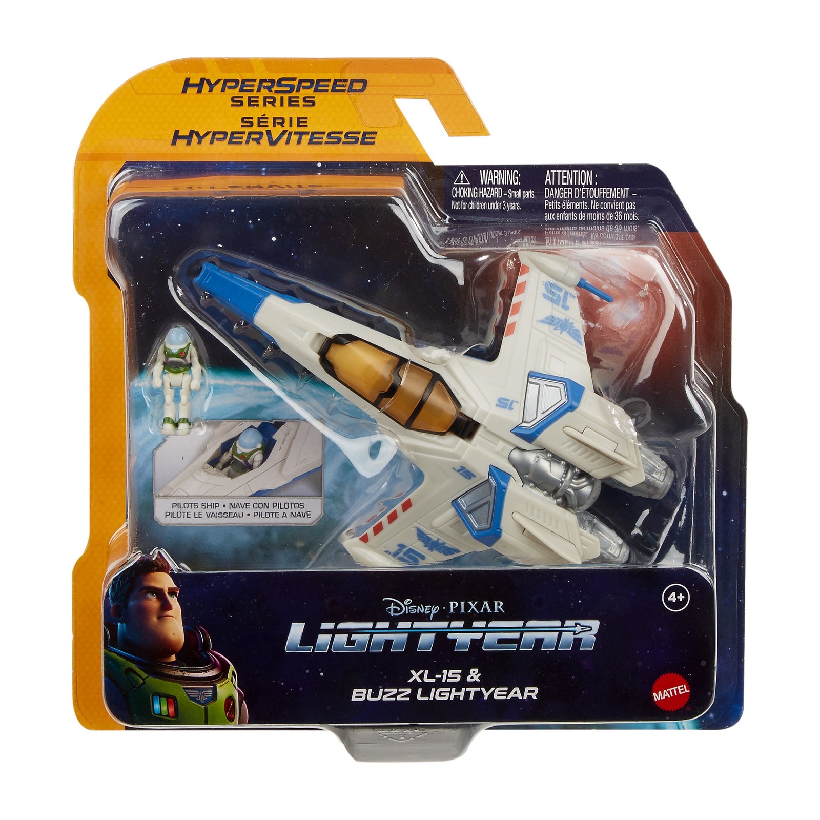 LIGHTYEAR FLIGHT SPACE SHIP ASST - XL-15& BUZZ LIGHTYEAR - Toyworld Frankston