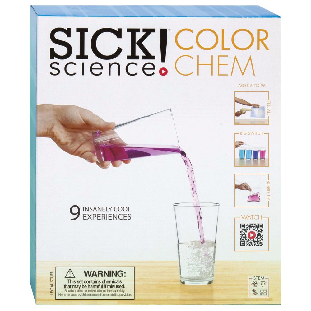 SICK SCIENCE COLOUR CHEM - Toyworld Frankston