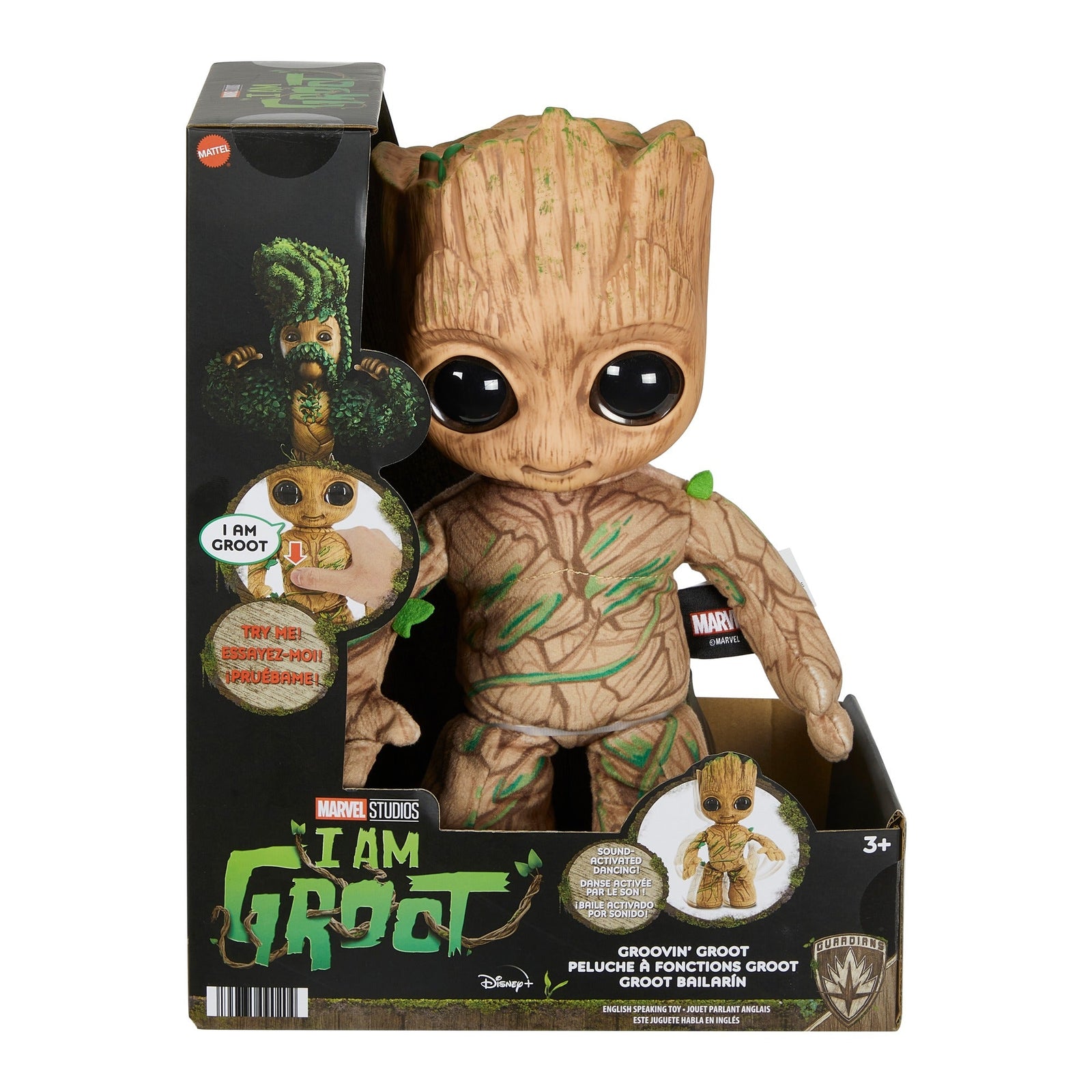 MARVEL I AM GROOT FEATURE PLUSH - Toyworld Frankston