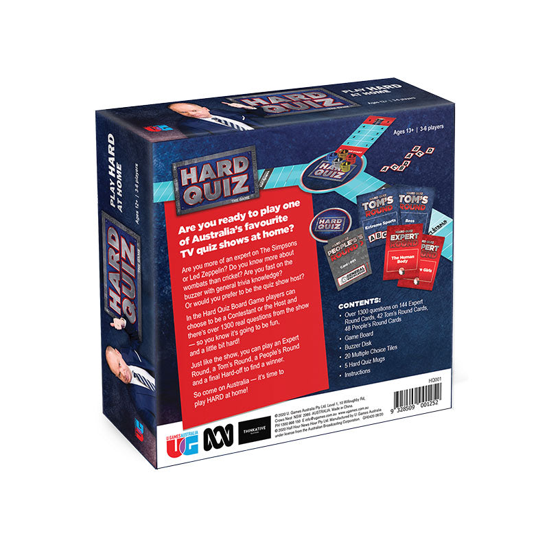 HARD QUIZ BOARD GAME - Toyworld Frankston