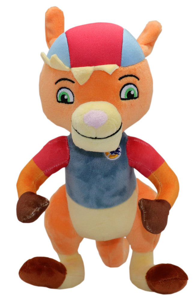KANGAROO BEACH 12" PLUSH TOY - POUNCE - Toyworld Frankston