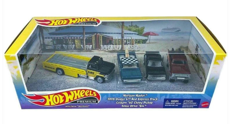 HOT WHEELS PREMIUM CLASSIC TRUCKS DIORAMA - Toyworld Frankston