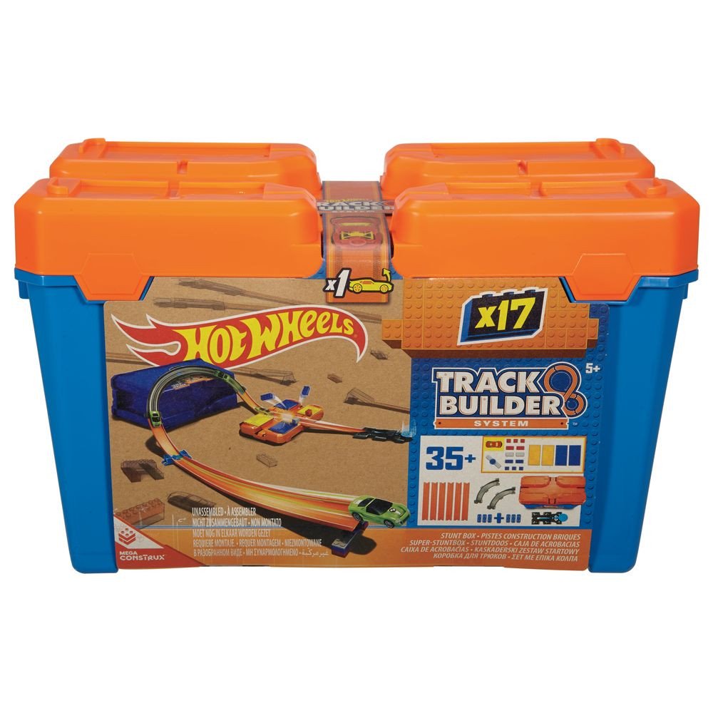 HOT WHEELS TRACK BUILDER DELUXE STUNT BOX Toyworld Frankston