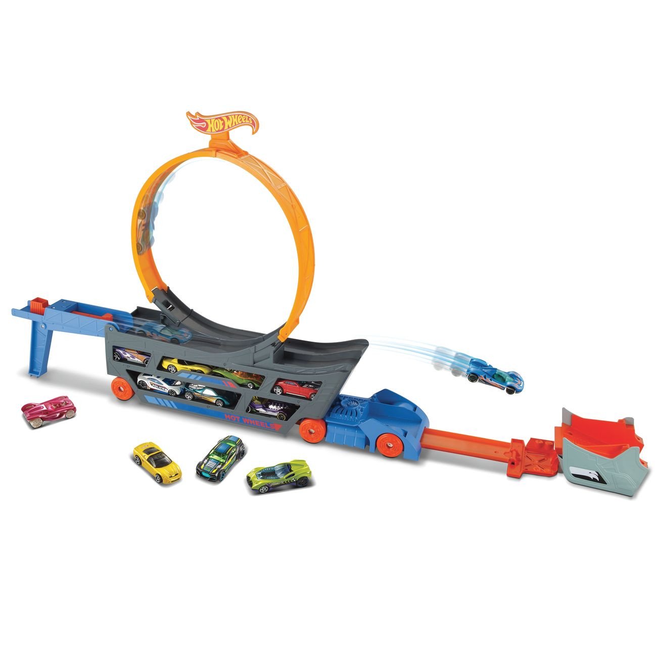 HOT WHEELS STUNT & GO TRANSPORTER - Toyworld Frankston