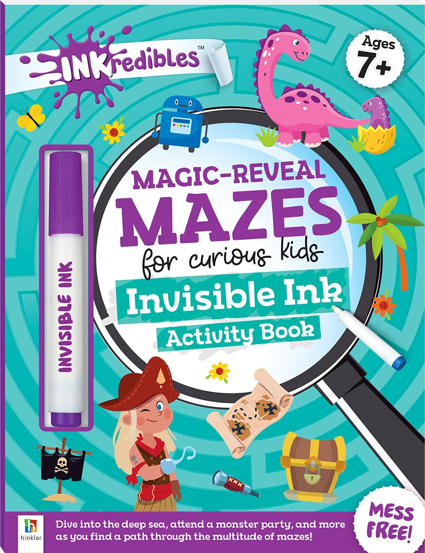 INKREDIBLES GAMES & PUZZLE BOOK - Toyworld Frankston