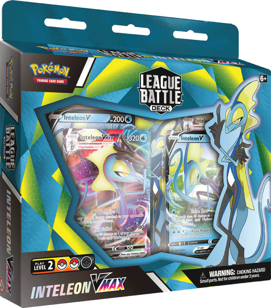 POKEMON TCG : INTELEON VMAX LEAGUE BATTLE DECK - Toyworld Frankston