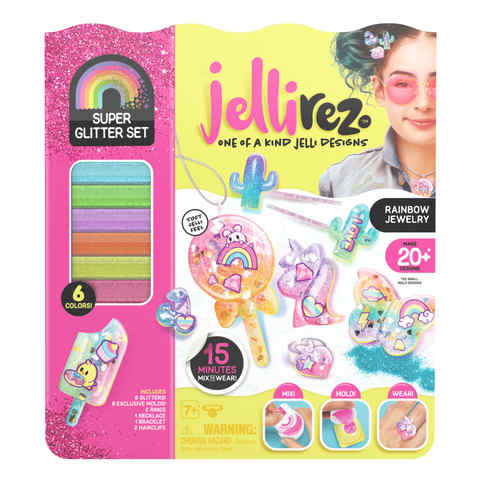 JELLI REZ S1 SUPER GLITTER SET - Toyworld Frankston