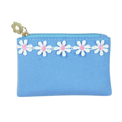 PINK POPPY BLUE DAISY COIN PURSE - Toyworld Frankston