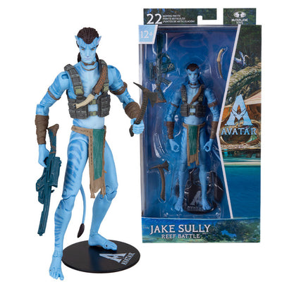 AVATAR THE WAY OF WATER 7IN REEF BATTLE JAKE SULLY - Toyworld Frankston