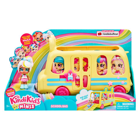 KINDI KIDS MINIS SCHOOL BUS - Toyworld Frankston