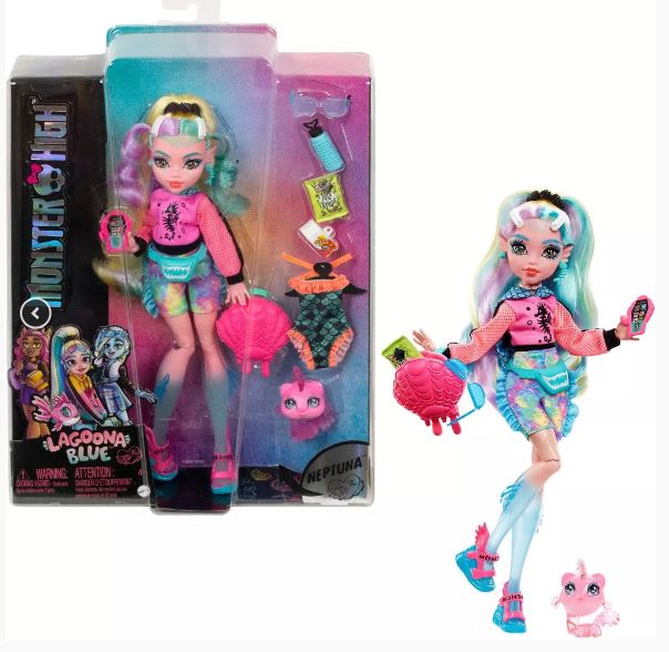 MONSTER HIGH DOLL LAGOONA BLUE